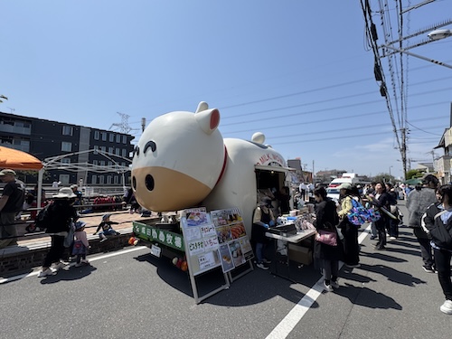 浦安市民まつり ゆめこちゃんのキッチンカー