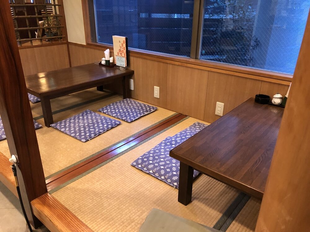 長寿庵（ちょうじゅあん）店内の様子