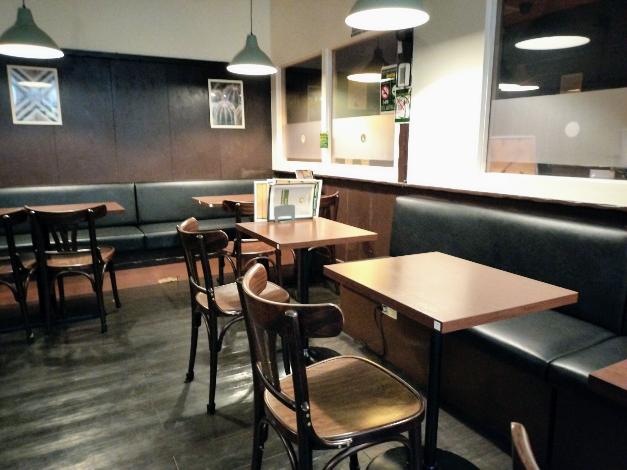 カフェブロッサム 店内の様子