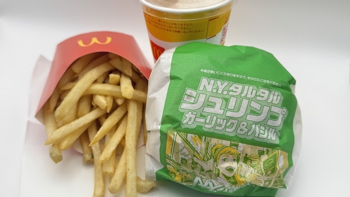 N.Y. タルタルシュリンプ ガーリック&バジル