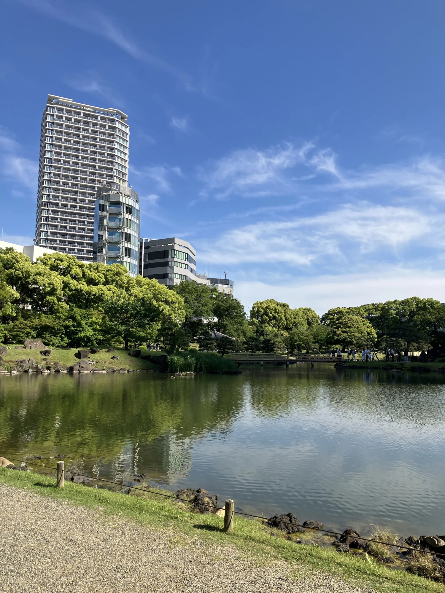旧芝離宮恩賜庭園の風景
