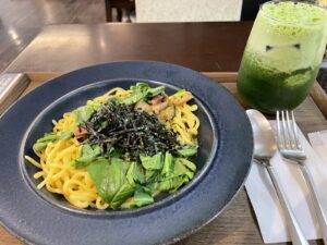 しのざき文化プラザ アルティザン 小松菜パスタ