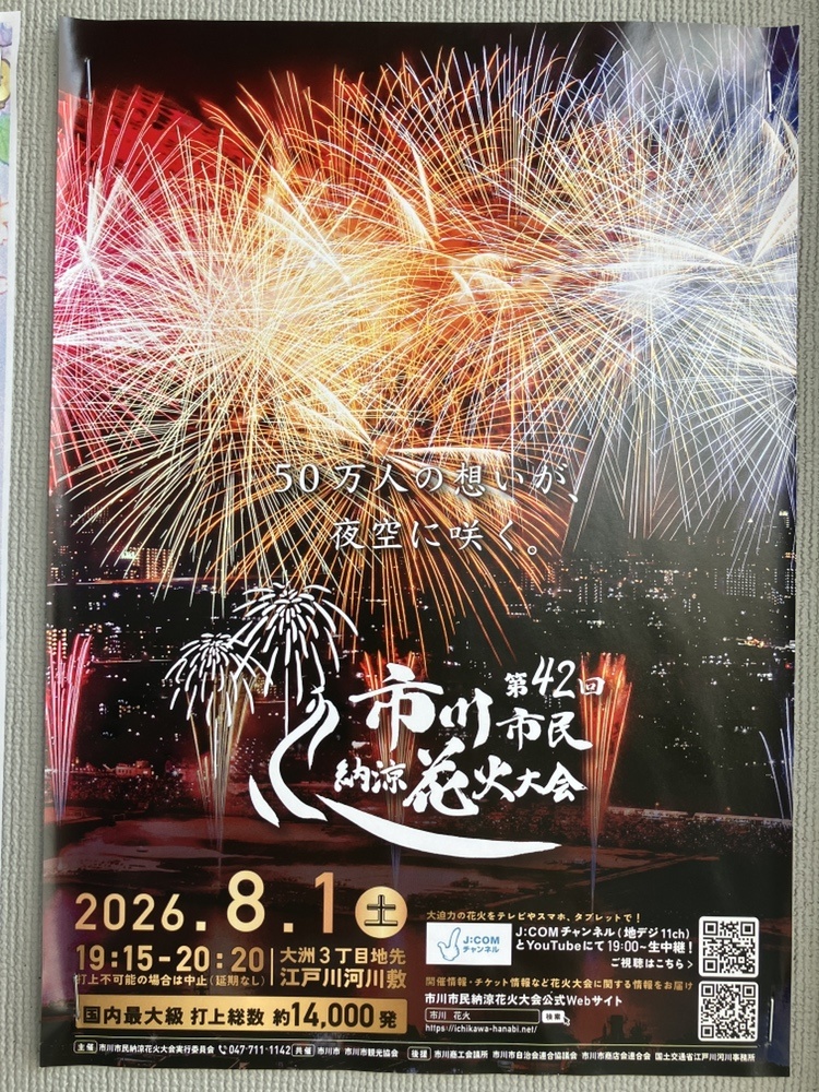 市川市市民納涼花火大会