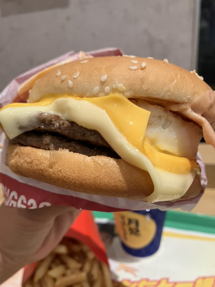 チーズチーズ倍月見 マクドナルド