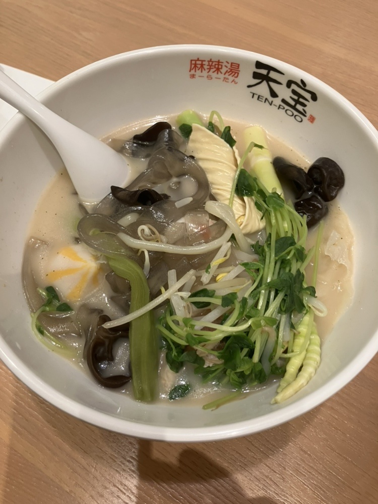 ニューコースト新浦安「麻辣湯天宝」の麻辣湯