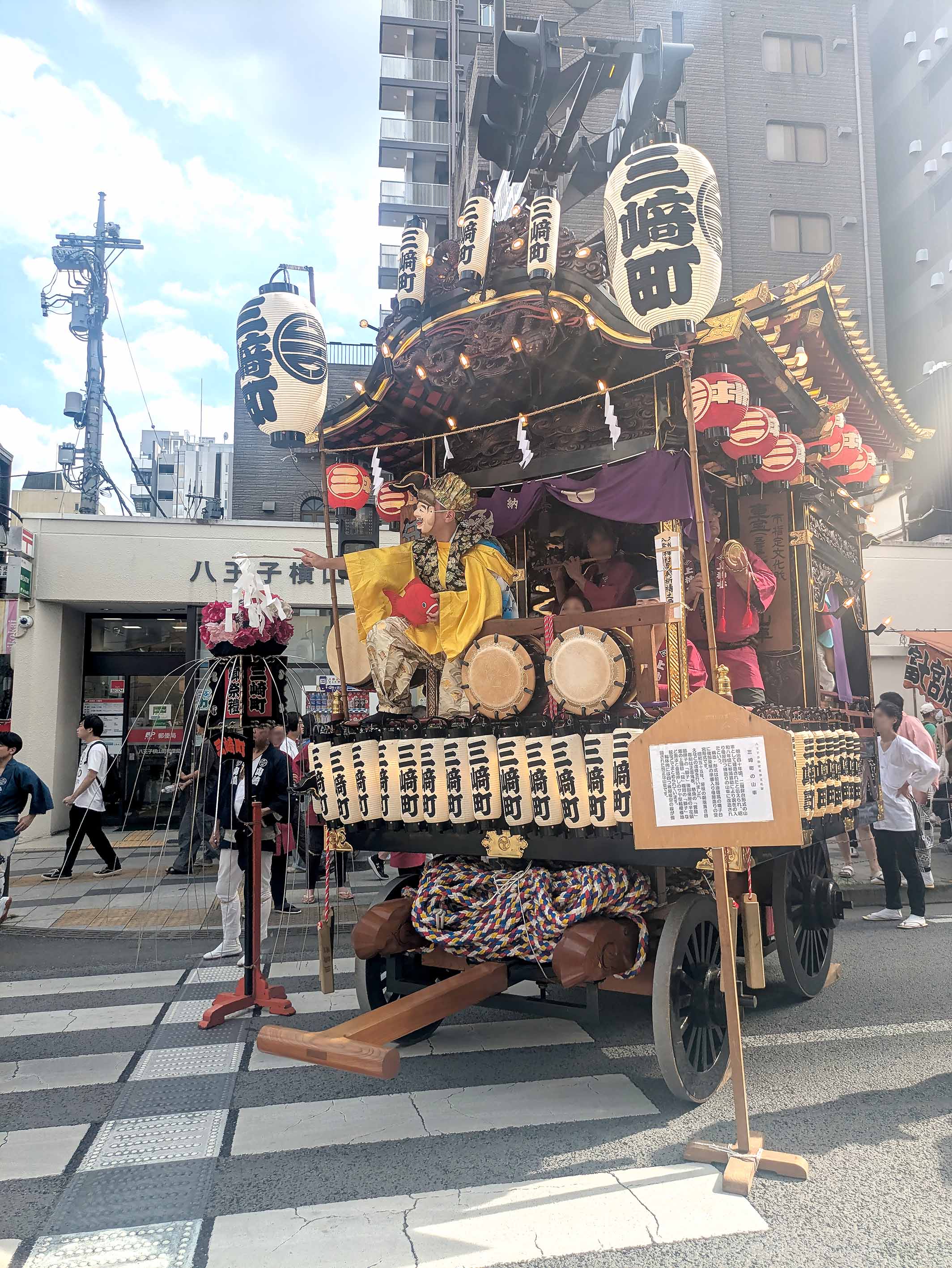 八王子まつりの山車（3）