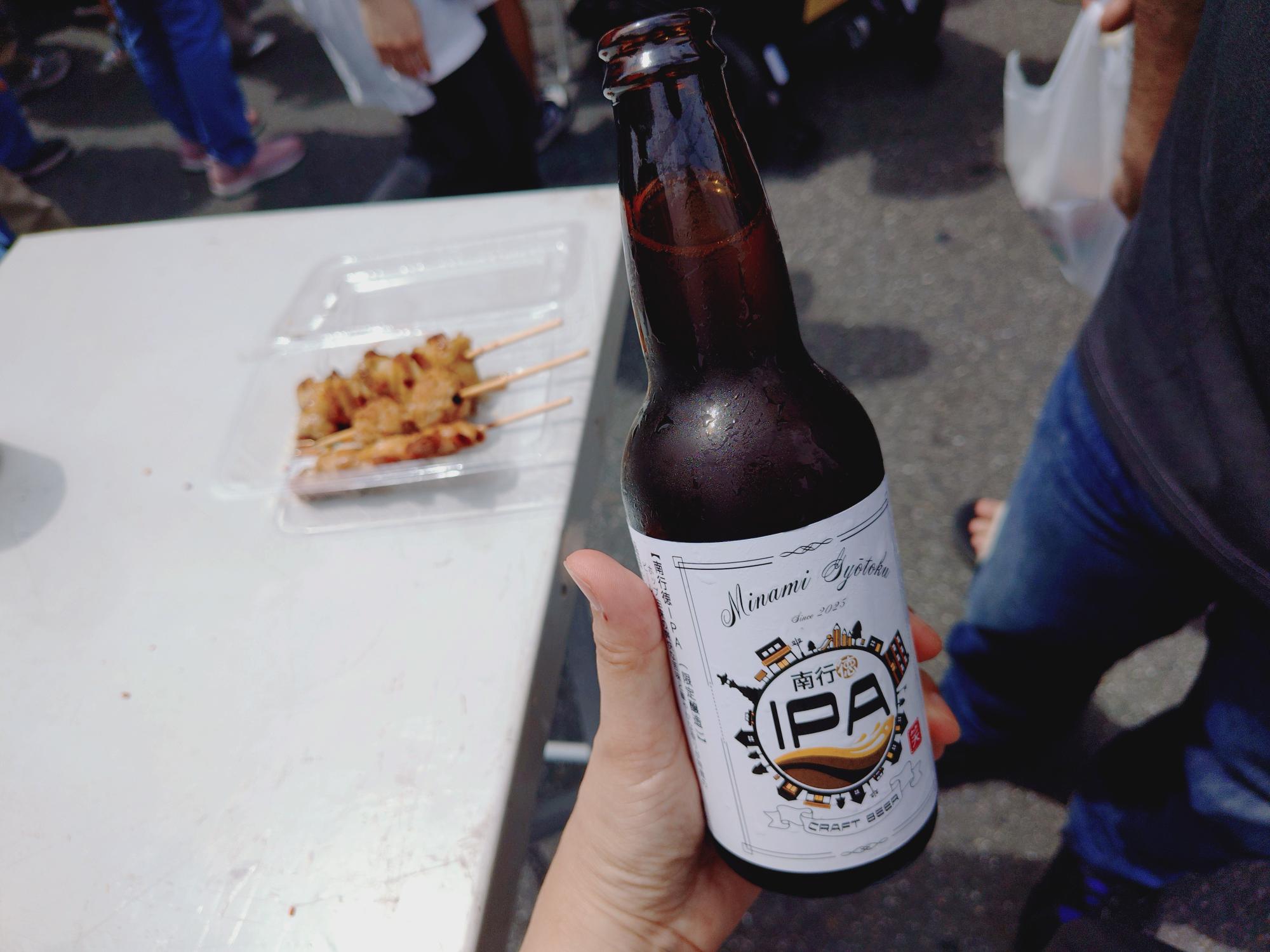 南行ホコ天の会場とグルメ