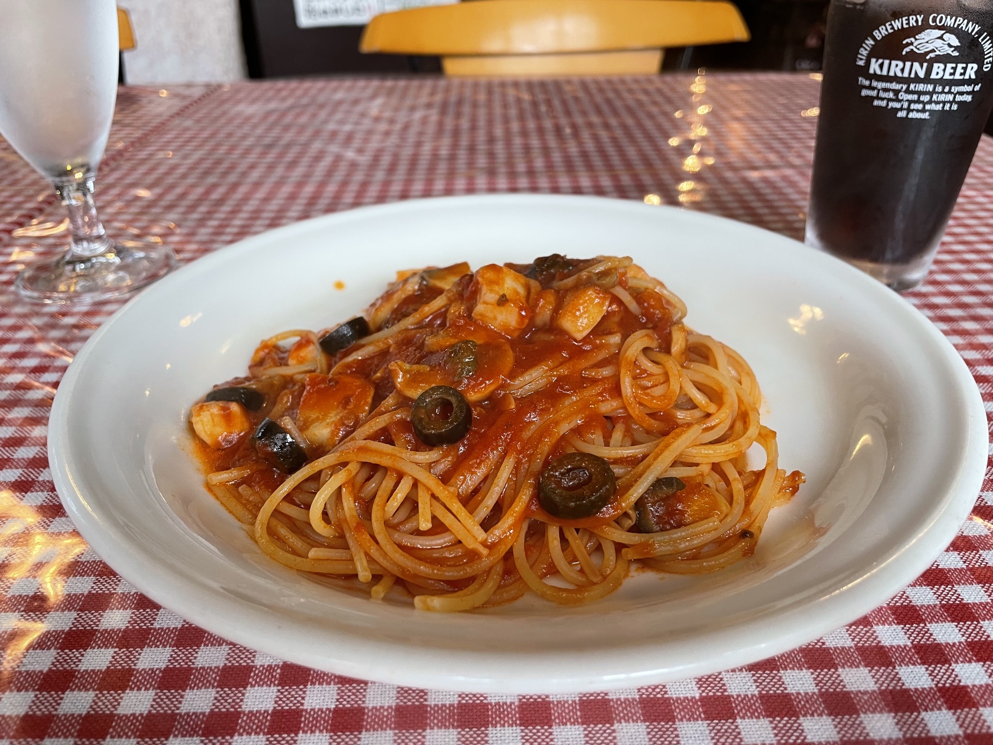 オステリア・ポポラーレのパスタランチ