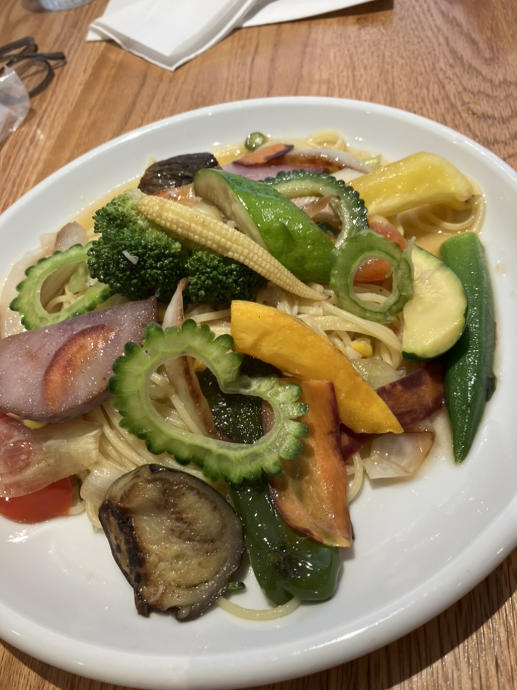 夏限定の冷製パスタを食べにいってきた
