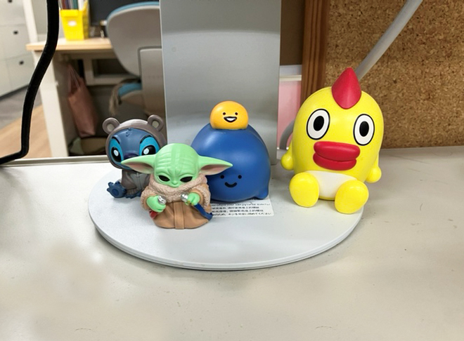 ヨーダのソフビパペット人形