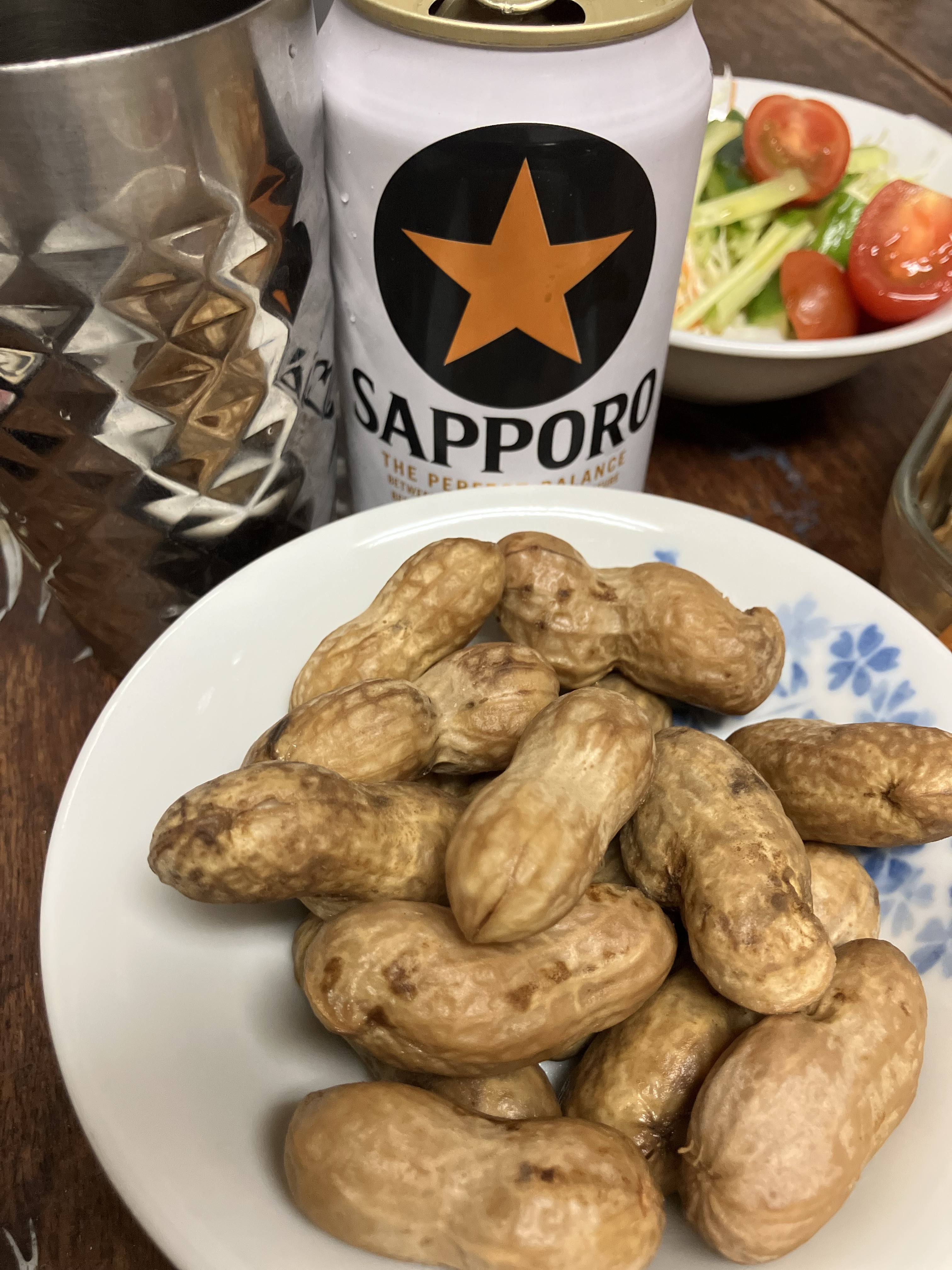 生落花生