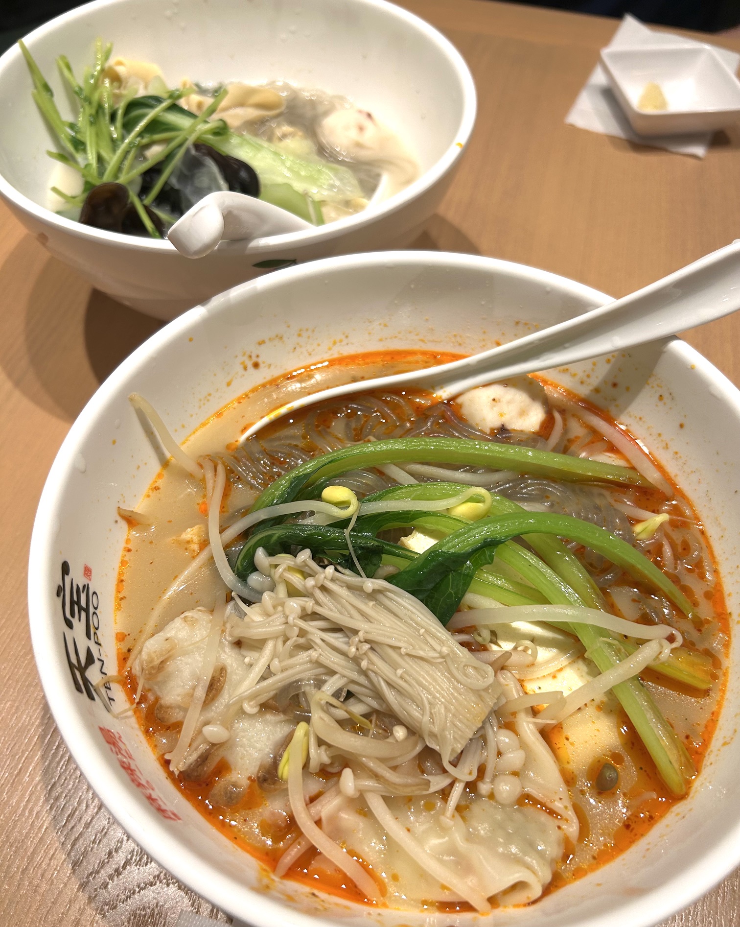 ニューコースト新浦安の麻辣湯天宝の店内