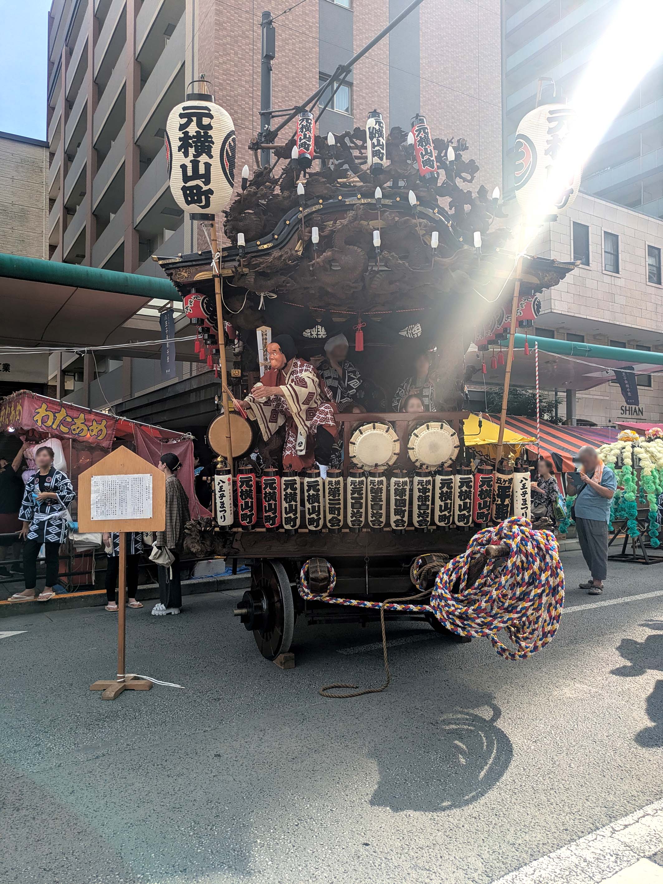 八王子まつりの山車（2）